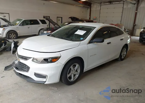 2017 Chevrolet Malibu 1Fl из США, поврежденный, VIN 1G1ZC5ST1HF266129